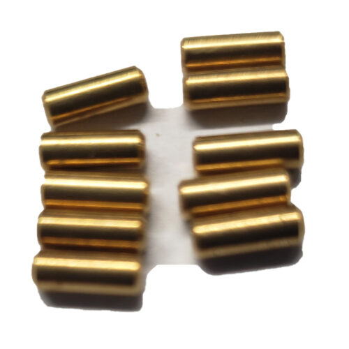 Pin, Dowel 3/32 x .25 brass  - 10 pack